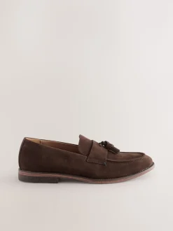 Brown Tassel Loafers