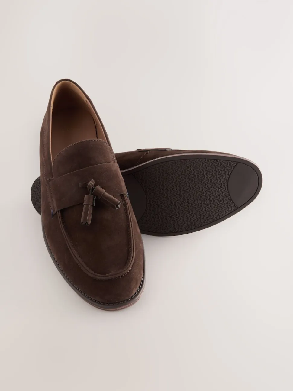 Brown Tassel Loafers