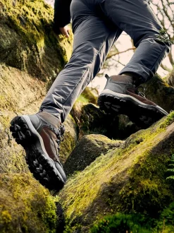 Brown Waterproof Walking Boots