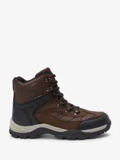 Brown Waterproof Walking Boots