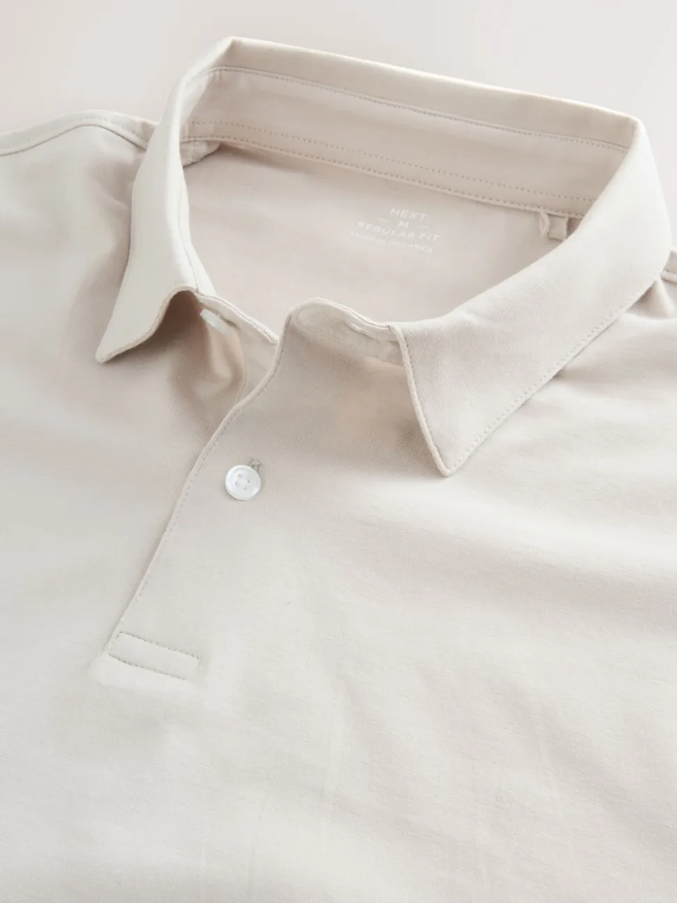 Brown/Blue/Neutral Regular Fit Short Sleeve Jersey Polo Shirts 3 Pack