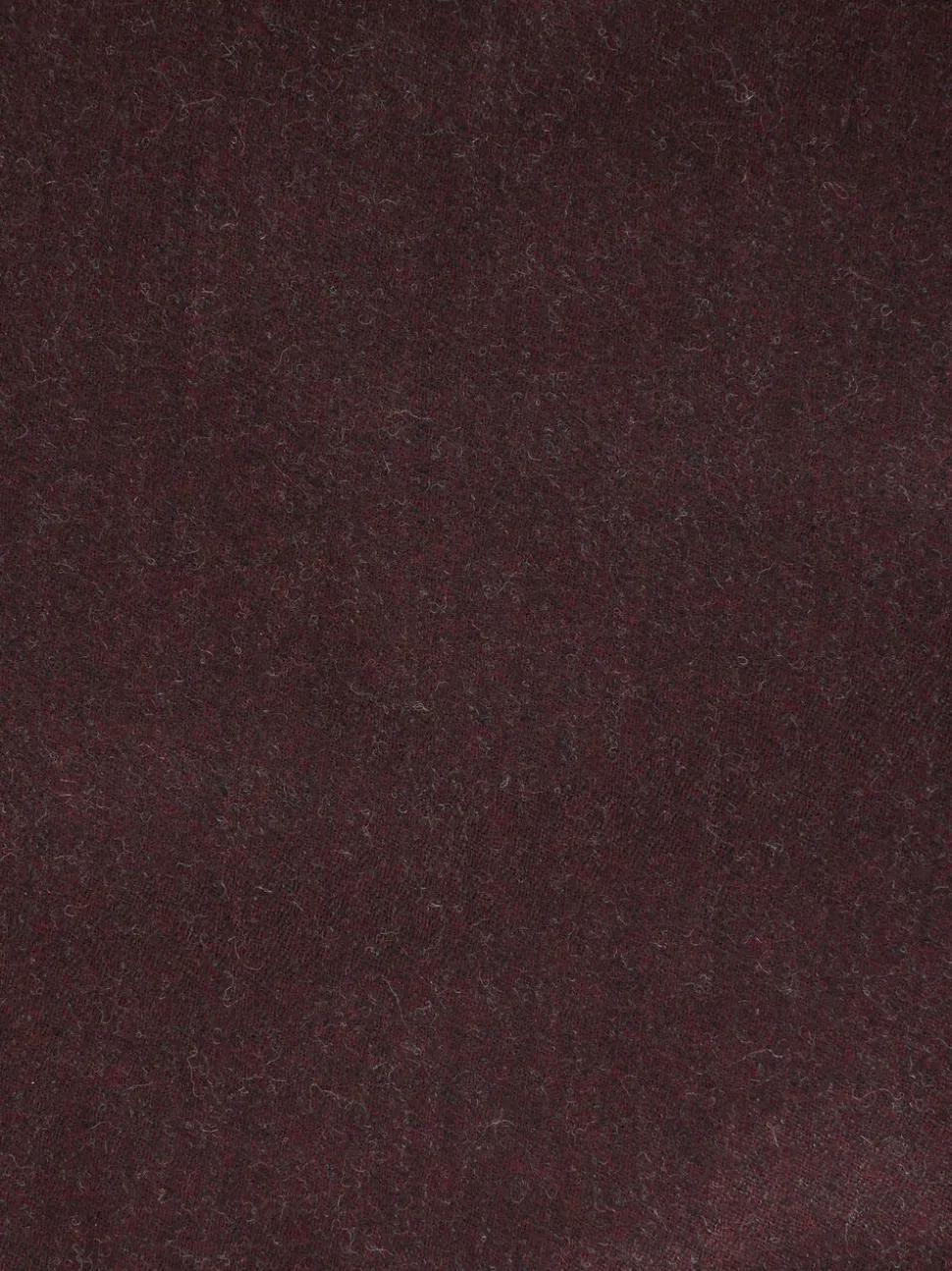 Burgundy Red Slim Fit Signature Zignone Italian Wool Cashmere Blend Flannel Suit Trousers