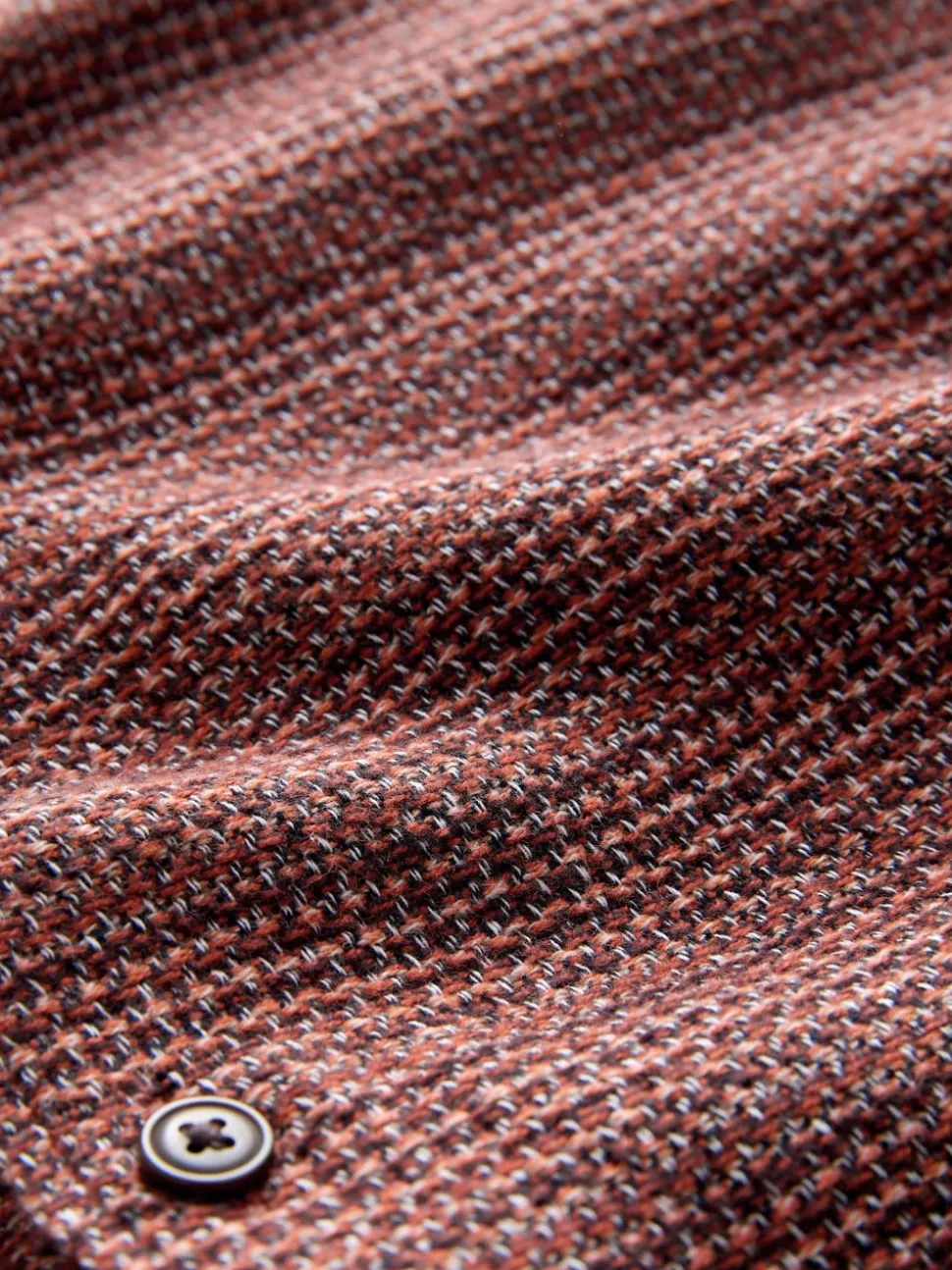 Burgundy Red Textured Shacket Overshirt
