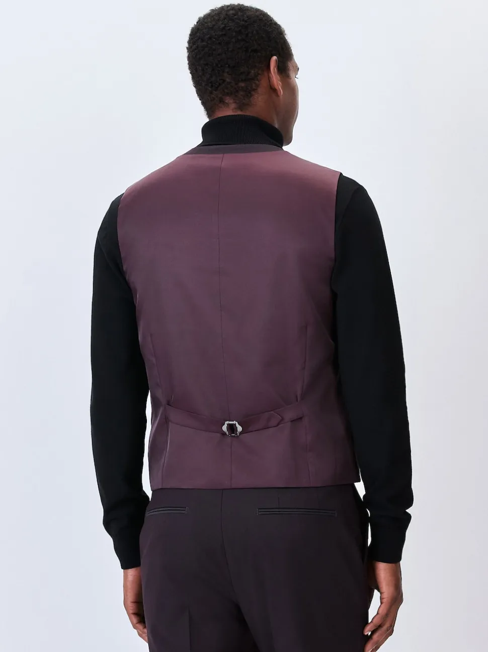 Burgundy Red Tuxedo Suit Waistcoat