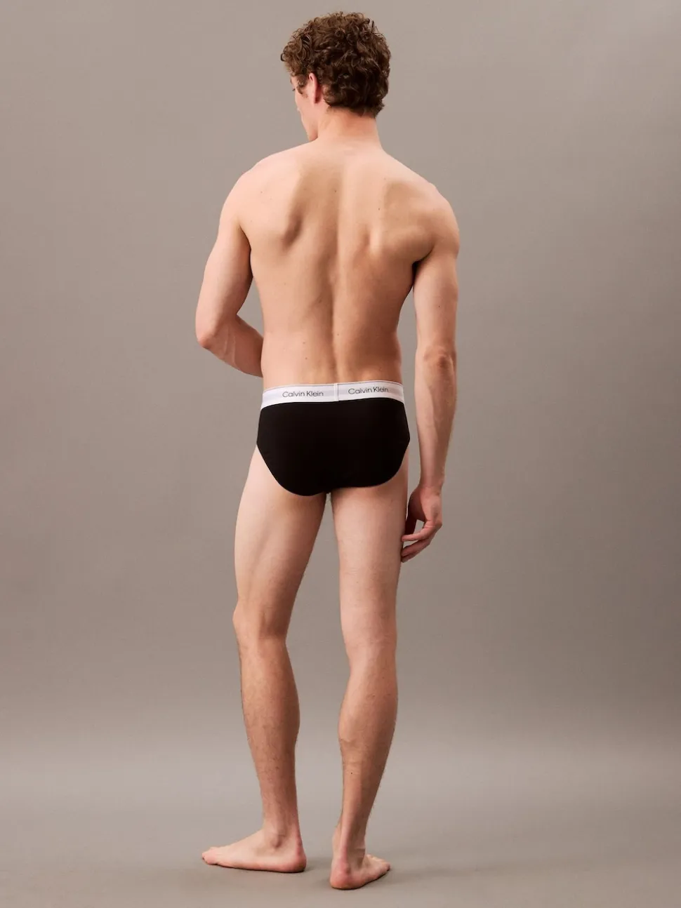 Calvin Klein Black 3 Pack Briefs - Icon Cotton Stretch