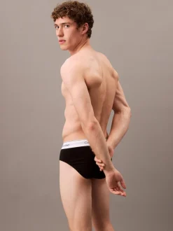 Calvin Klein Black 3 Pack Briefs - Icon Cotton Stretch