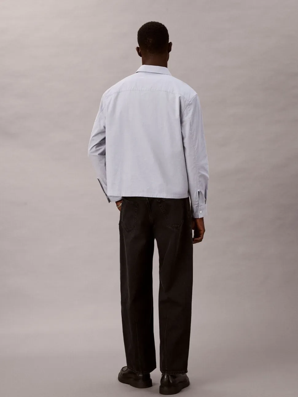 Calvin Klein Black Barrel Fit Jeans