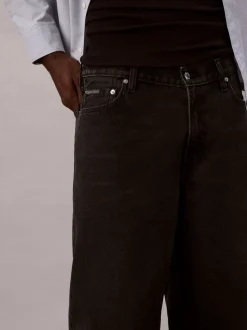 Calvin Klein Black Barrel Fit Jeans