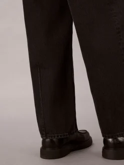 Calvin Klein Black Barrel Fit Jeans