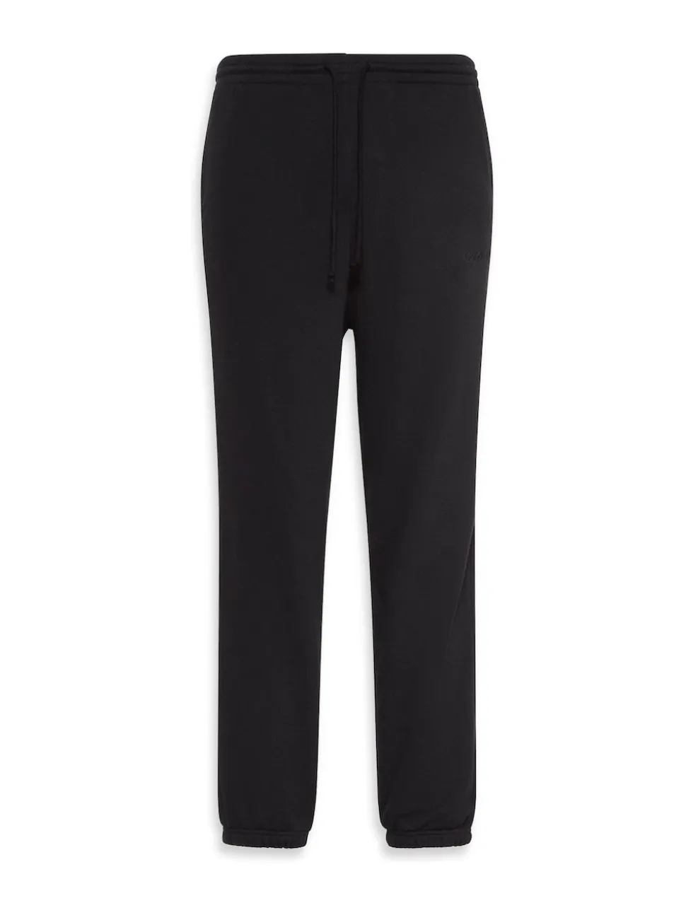 Calvin Klein Black Cotton Terry Blend Lounge Joggers