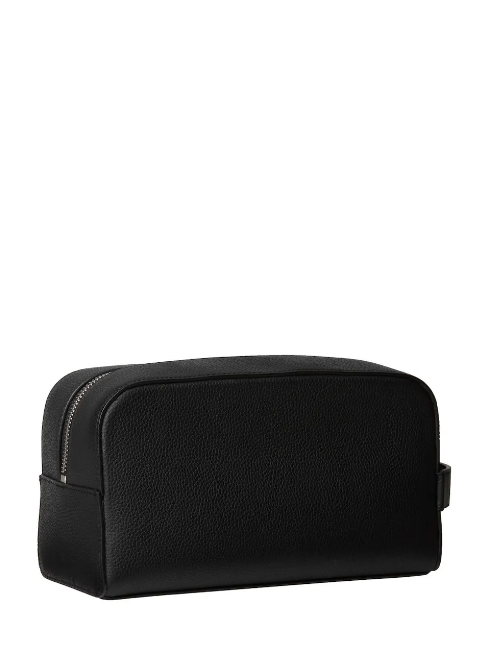 Calvin Klein Black Foil Emboss Dopp Kit Bag