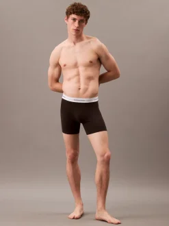 Calvin Klein Black Icon Cotton Stretch Boxer Briefs 3 Pack