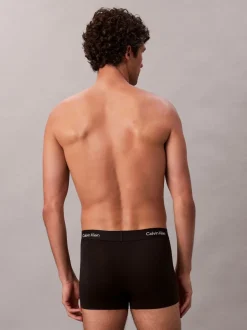 Calvin Klein Black Icon Logo Graphic Stretch Boxer Trunks 3 Pack