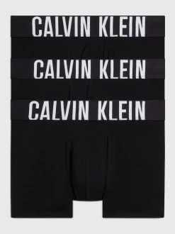 Calvin Klein Black Intense Power Stretch Boxer Trunks 3 Pack