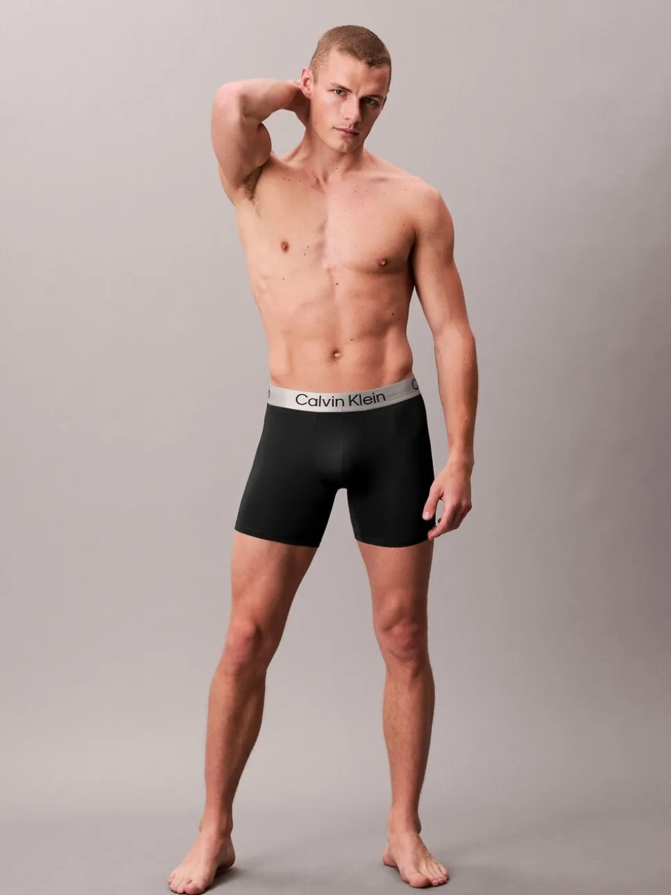 Calvin Klein Black Micro Stretch Boxer Briefs 3 Pack