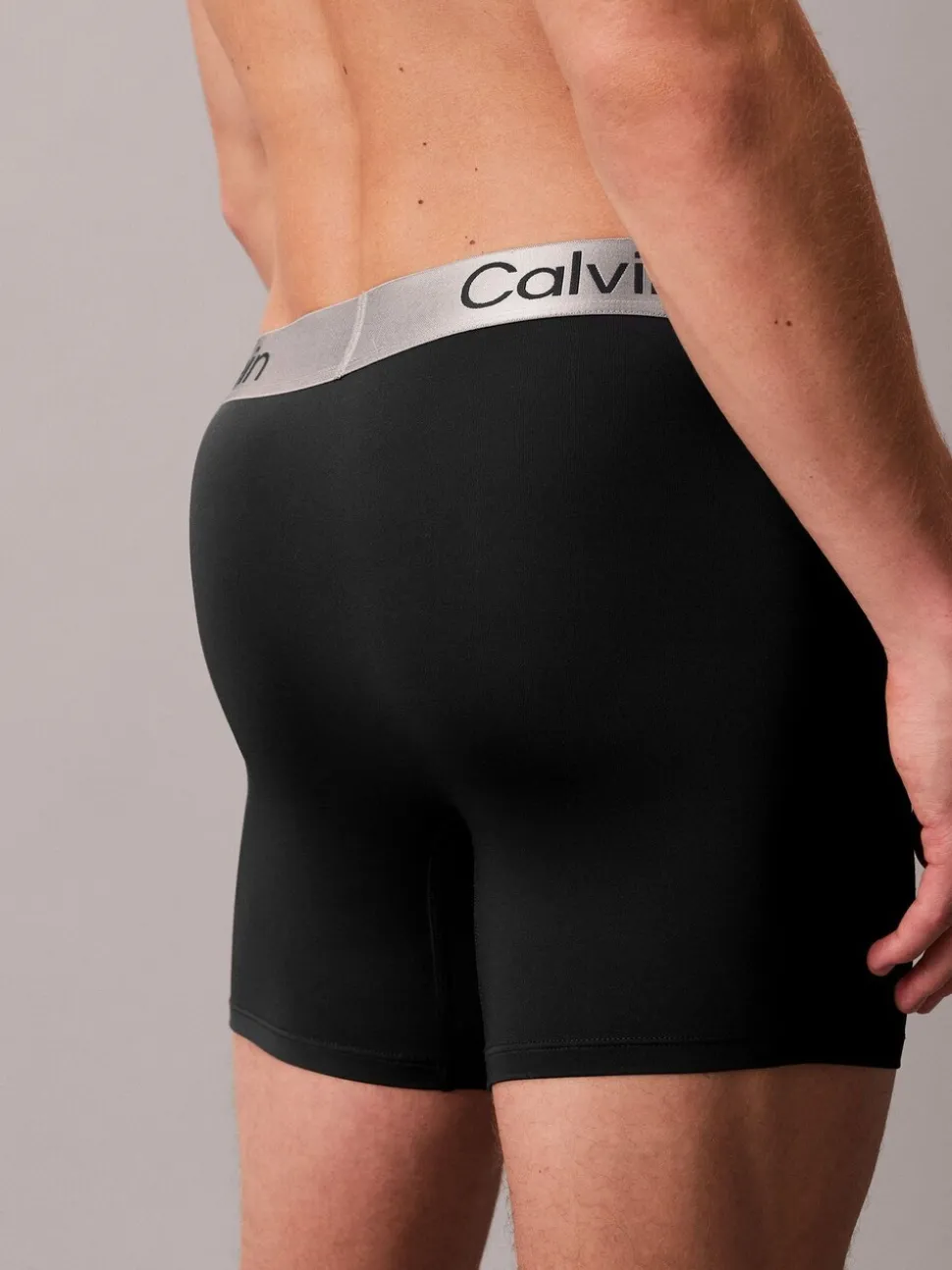 Calvin Klein Black Micro Stretch Boxer Briefs 3 Pack