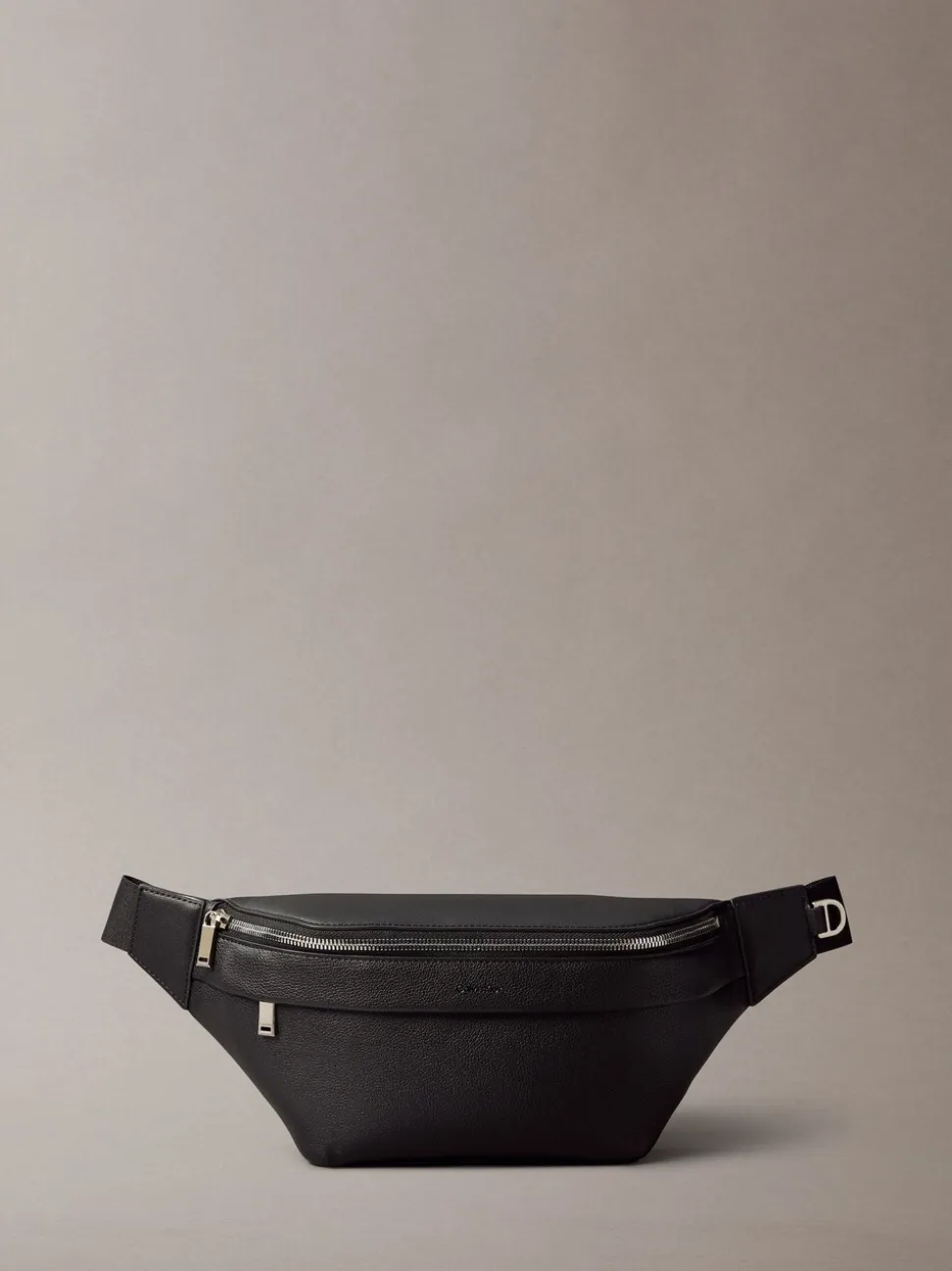 Calvin Klein Black Micro Pebble Waistbag