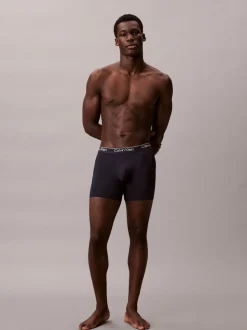 Calvin Klein Black Microfibre Stretch Boxer Briefs 3 Pack