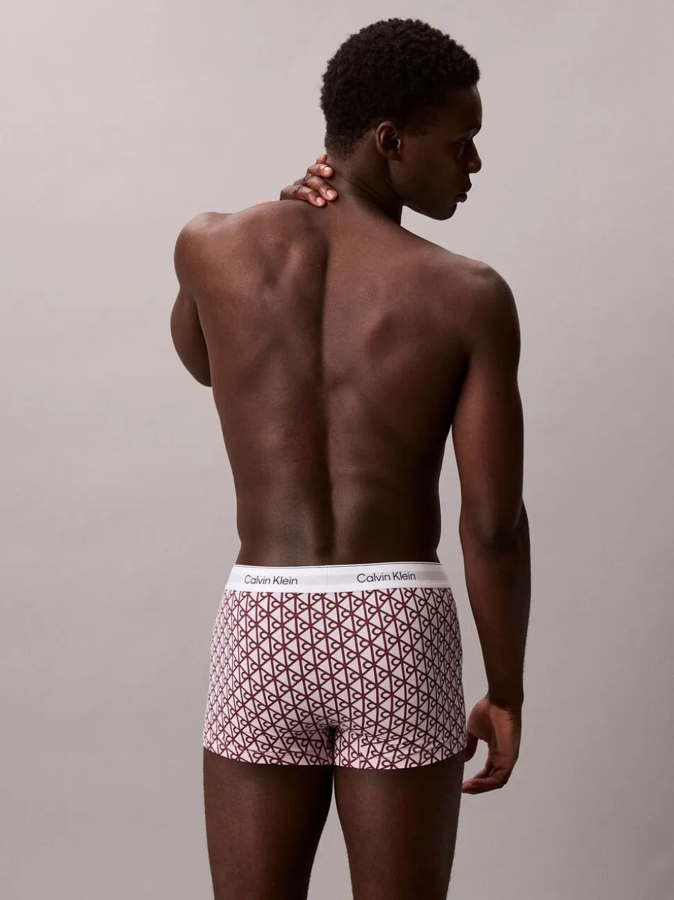 Calvin Klein Black Relaxed Dart Icon Cotton Stretch Trunks 3 Pack