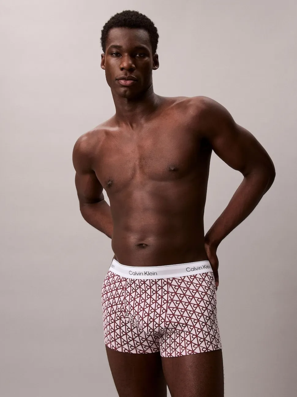 Calvin Klein Black Relaxed Dart Icon Cotton Stretch Trunks 3 Pack