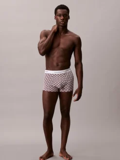 Calvin Klein Black Relaxed Dart Icon Cotton Stretch Trunks 3 Pack