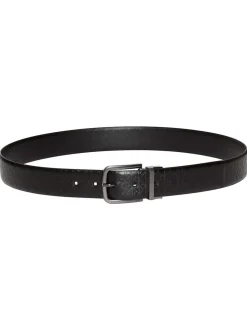 Calvin Klein Black Reversible Twist Buckle Belt
