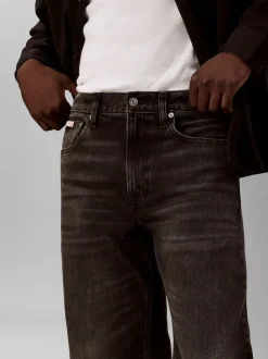 Calvin Klein Black 90s Straight Klein Black Jeans