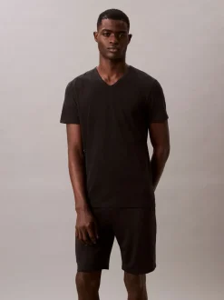 Calvin Klein Black V-Neck Lounge T-Shirt