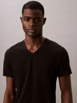 Calvin Klein Black V-Neck Lounge T-Shirt