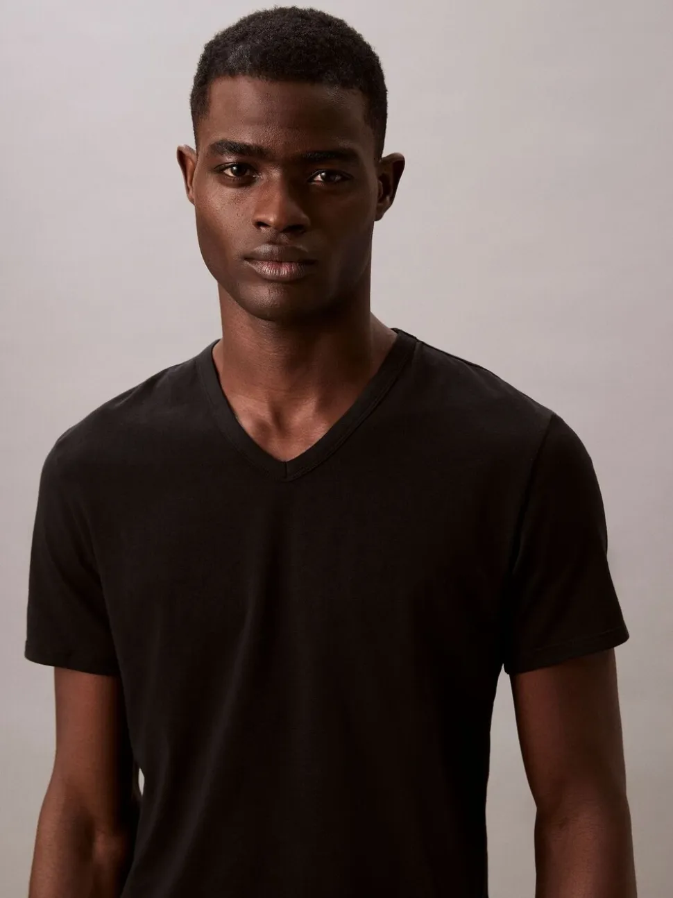 Calvin Klein Black V-Neck Lounge T-Shirt