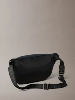 Calvin Klein Black Webbing Strap Waistbag