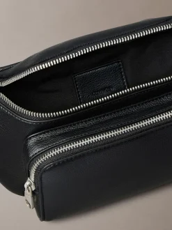 Calvin Klein Black Webbing Strap Waistbag