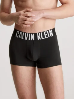 Calvin Klein Black/White/Grey Intense Power Stretch 3 Pack Boxer Trunks