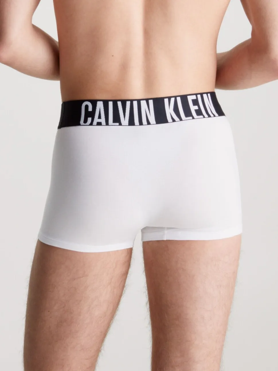Calvin Klein Black/White/Grey Intense Power Stretch 3 Pack Boxer Trunks