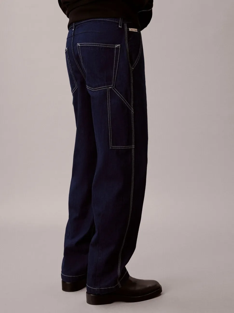 Calvin Klein Blue Denim Darted Carpenter Jeans