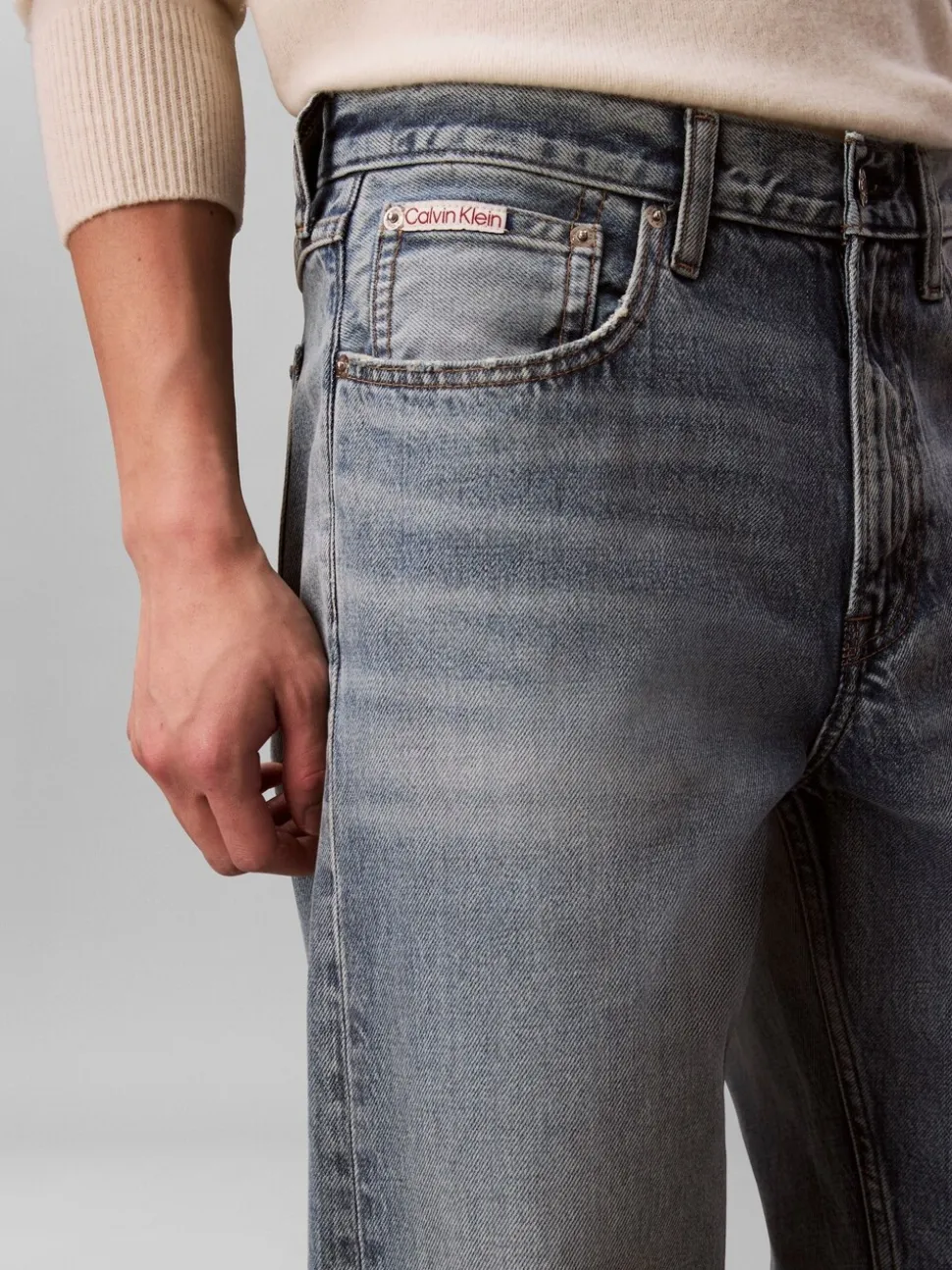 Calvin Klein Blue 90's Straight Jeans
