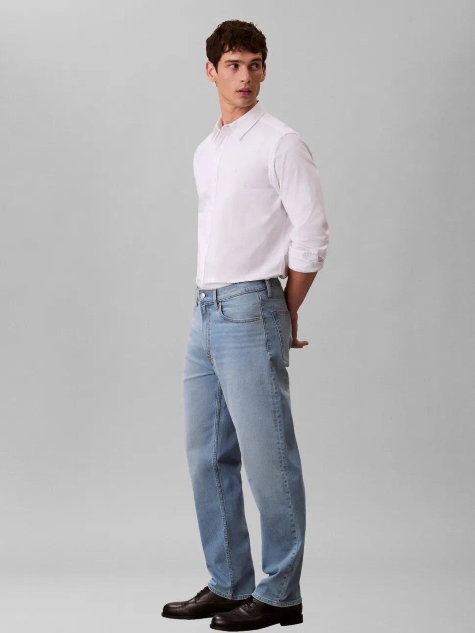 Calvin Klein Blue 90s Taper Ashland Jeans