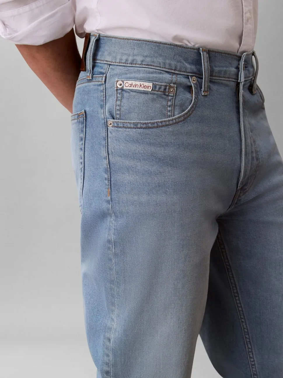 Calvin Klein Blue 90s Taper Ashland Jeans