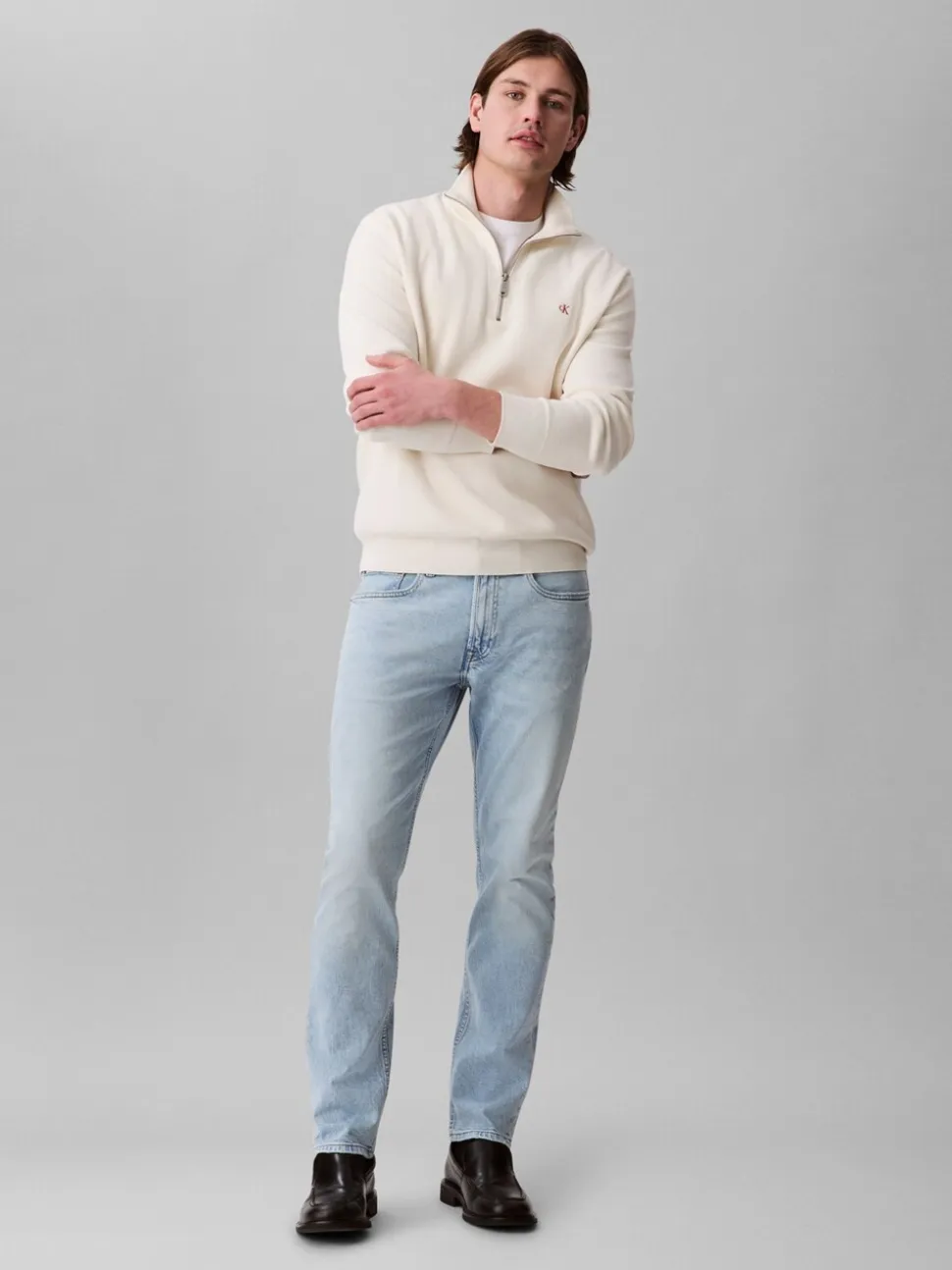 Calvin Klein Blue Slim Fit Jeans