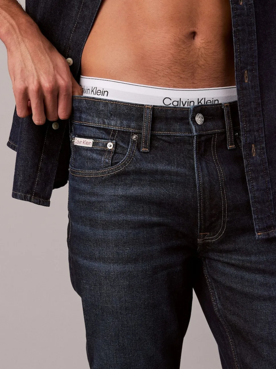Calvin Klein Blue Slim Jeans