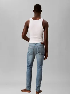 Calvin Klein Blue Slim Tapered Jeans