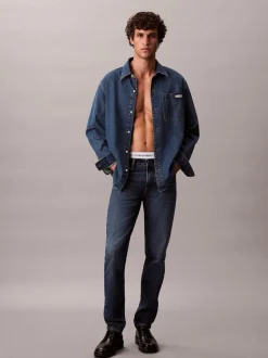 Calvin Klein Blue Slim Tappered Jeans