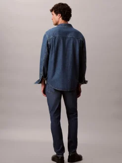 Calvin Klein Blue Slim Tappered Jeans