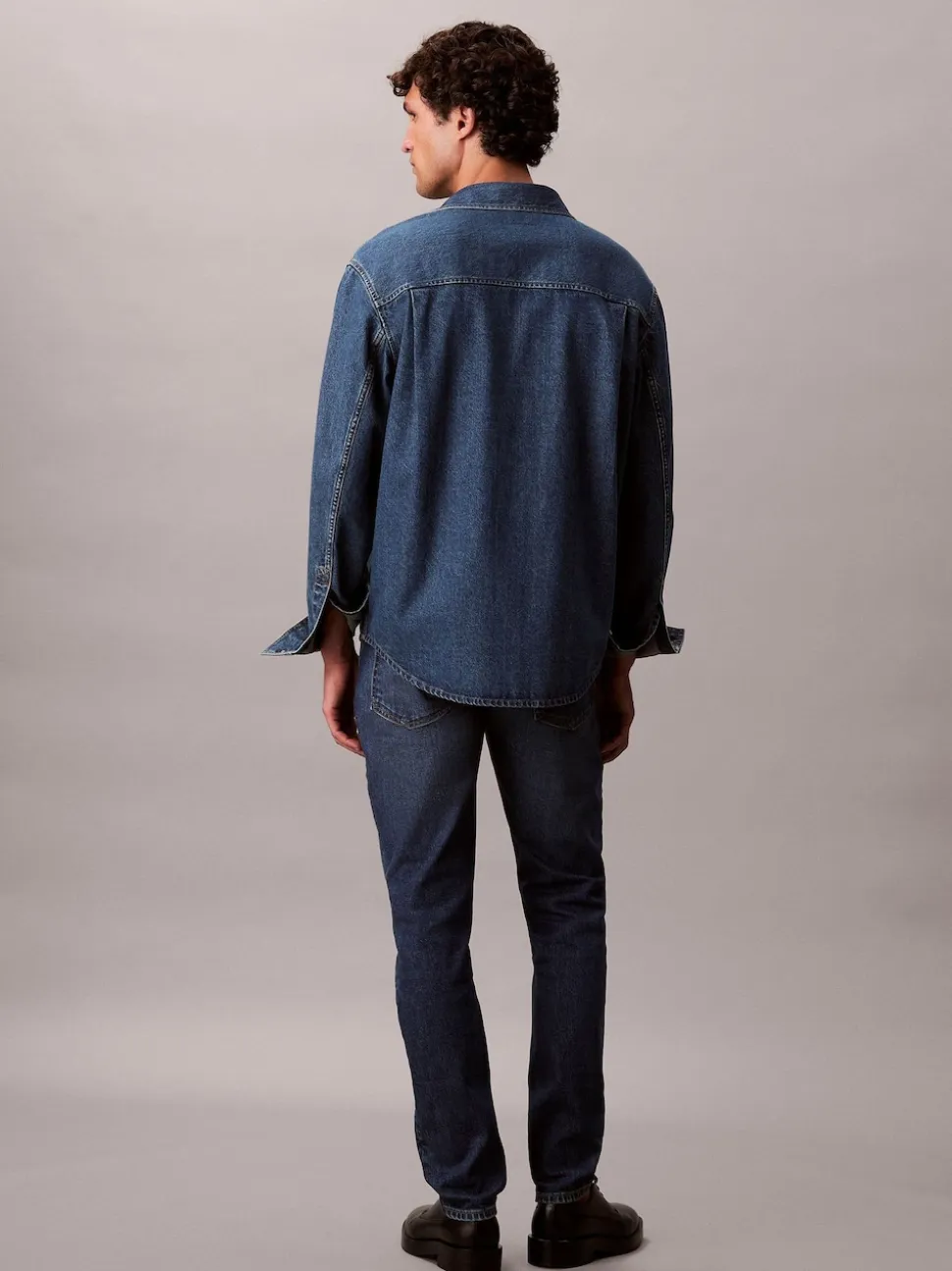 Calvin Klein Blue Slim Tappered Jeans