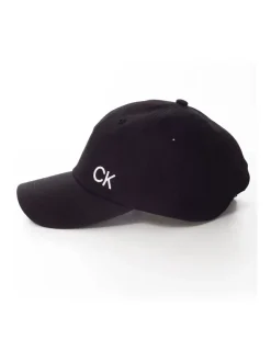 Calvin Klein Golf 100% Cotton Twill Black Caps