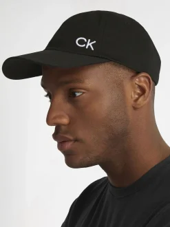 Calvin Klein Golf 100% Cotton Twill Black Caps