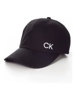 Calvin Klein Golf 100% Cotton Twill Black Caps