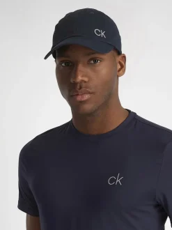 Calvin Klein Golf 100% Cotton Twill Black Caps