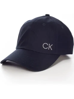 Calvin Klein Golf 100% Cotton Twill Black Caps