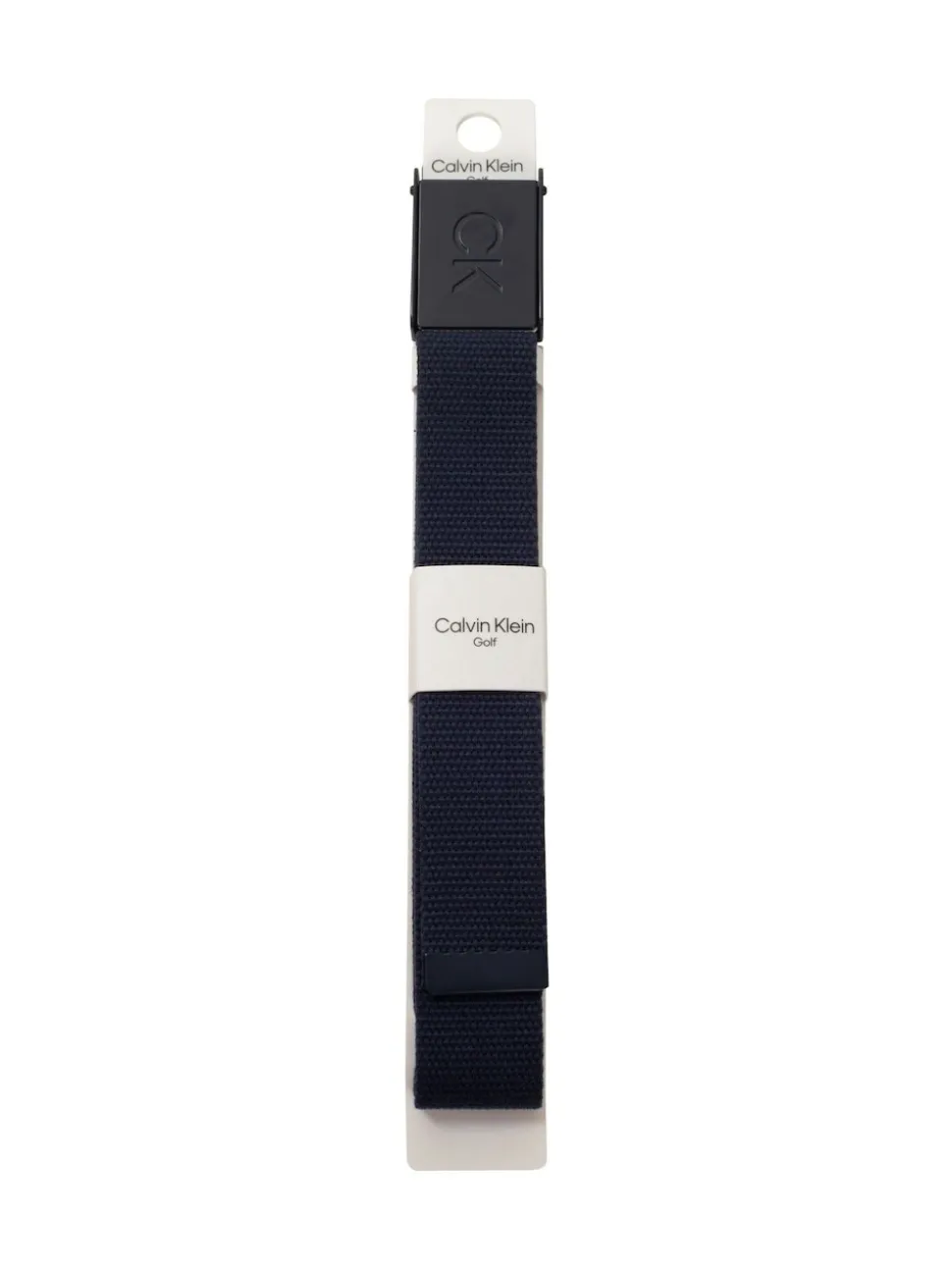 Calvin Klein Golf Monogram Buckle Belt